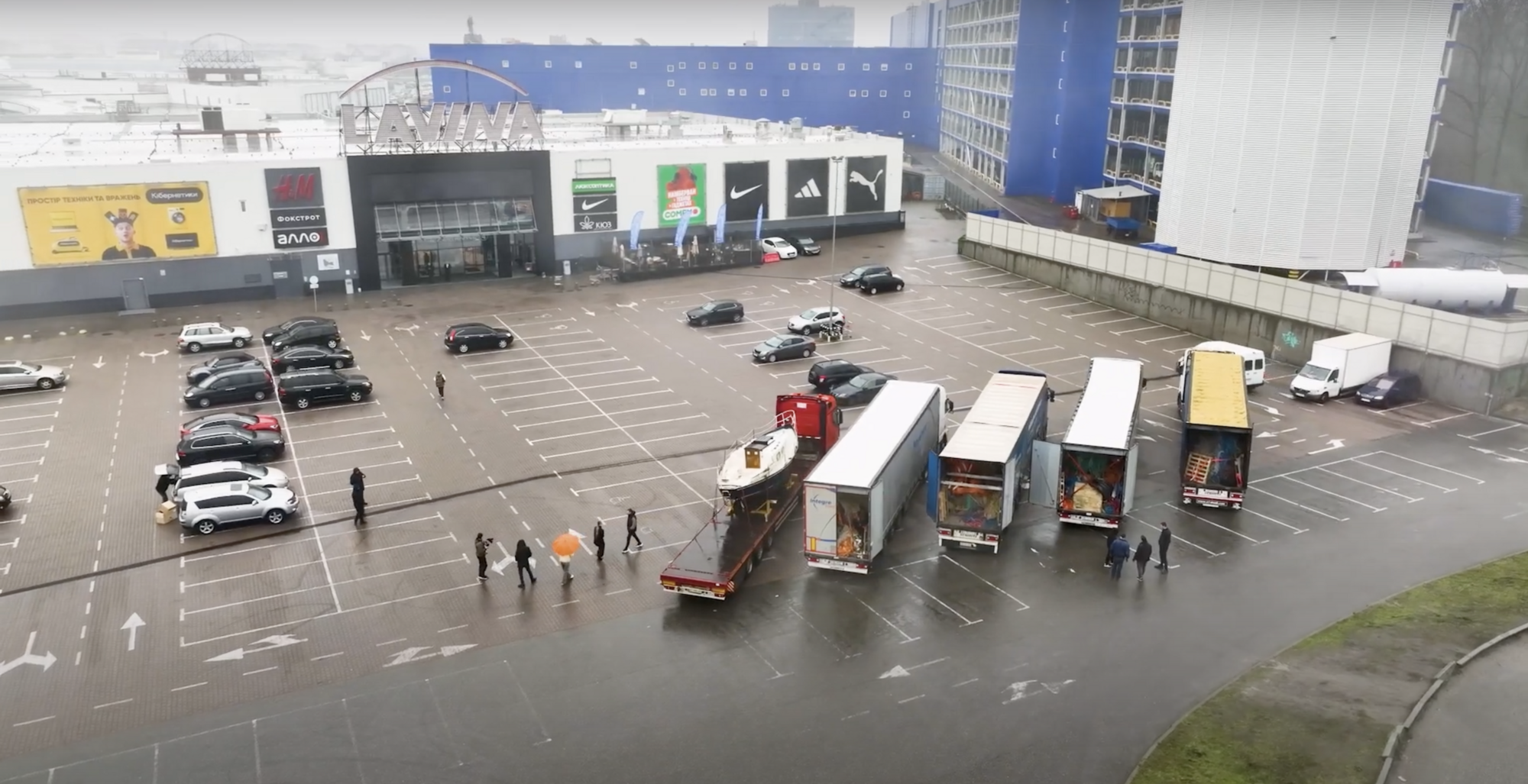 Недавно на горячие направления отправились еще четыре фуры с помощью