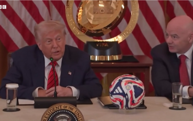 Трамп заявил, что участие россии в Чемпионате мира по футболу может »положить конец войне в Украине»