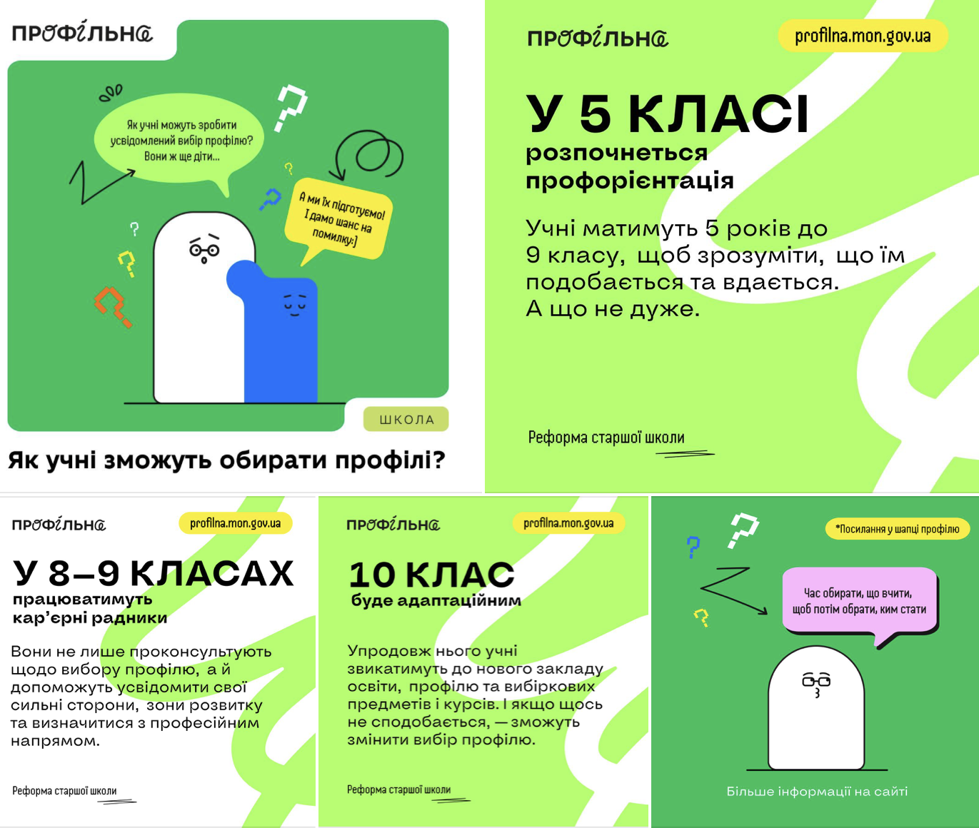 Школярі обиратимуть майбутню професію вже з 5 класу