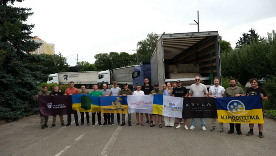 БФ »Батальон Волонтер» с партнерами передал очередную партию антидроновых сеток защитникам на передовой