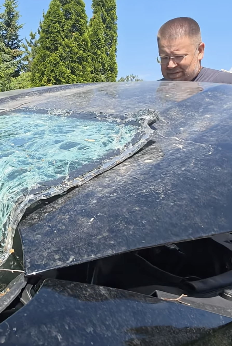 Авто витримало прильот двох ракет Х-101: у мережі завірусилось відео з Київщини