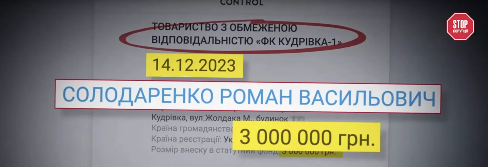 Мільйони на футбол і шкільний автобус: зв'язки ''Кудрівки'' Солодаренка з родиною Приходька