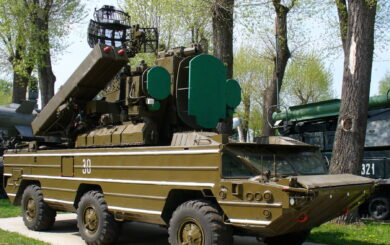 Украинские разведчики ликвидировали ЗРК »Оса»