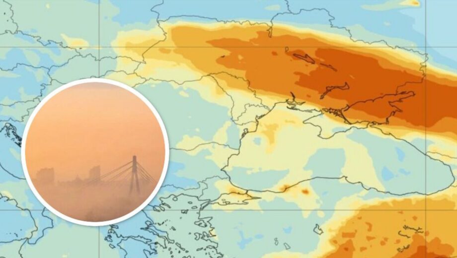 Помутнение неба и грязные дожди: Украину снова накроет пыль из пустыни