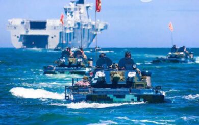 Китай начал морскую операцию вблизи Тайваня из-за спора о разграничении вод