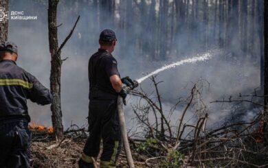 Пожежі в Чорнобильській зоні можуть знову погіршити якість повітря в Києві