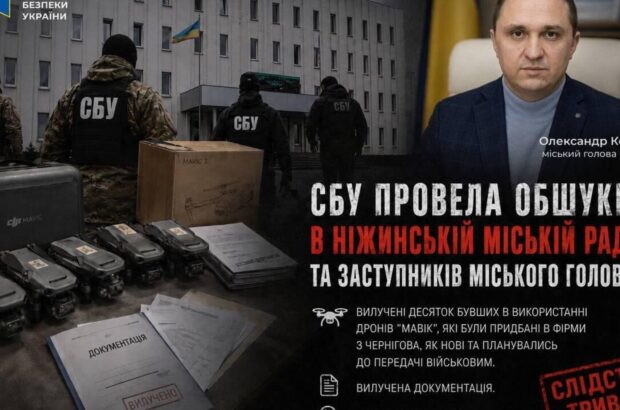 Закупівля дронів за 1 млн грн: у Ніжині триває розслідування