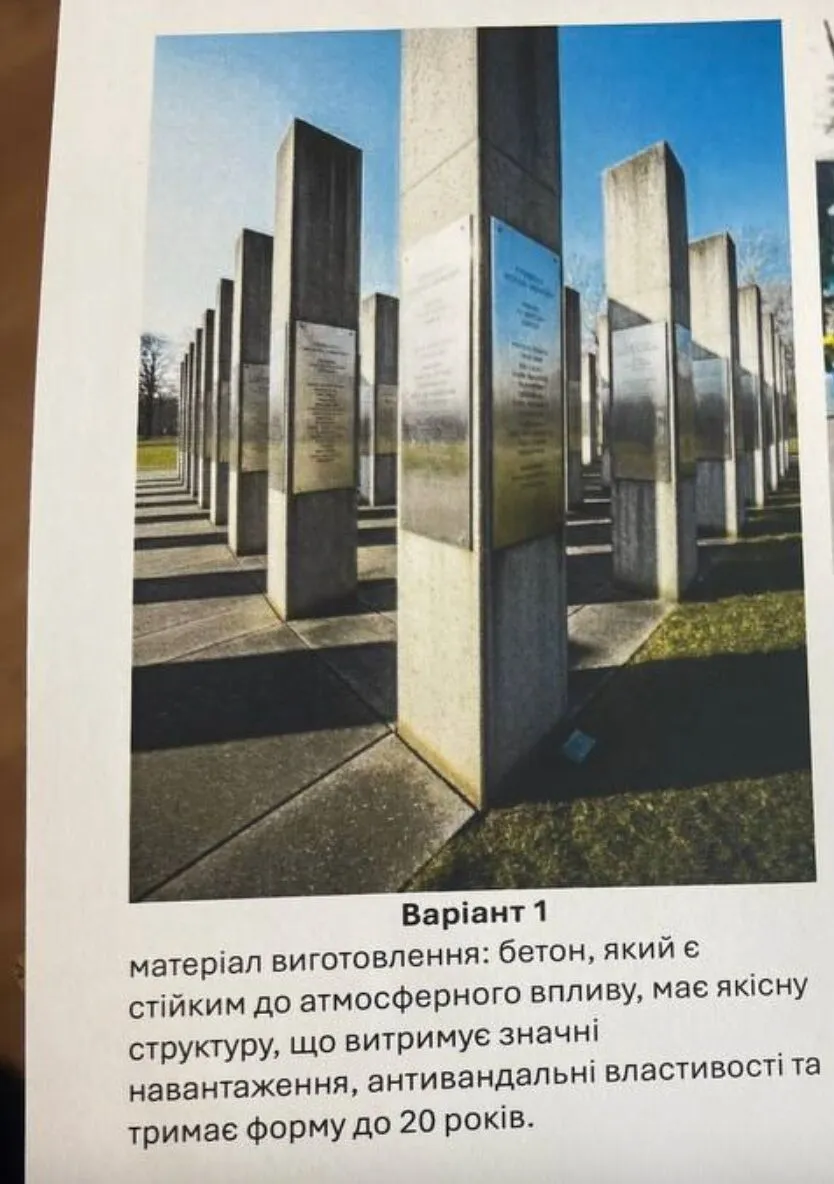 Скандал довкола Алеї Героїв у Києві: проєкт не відповідає макетам