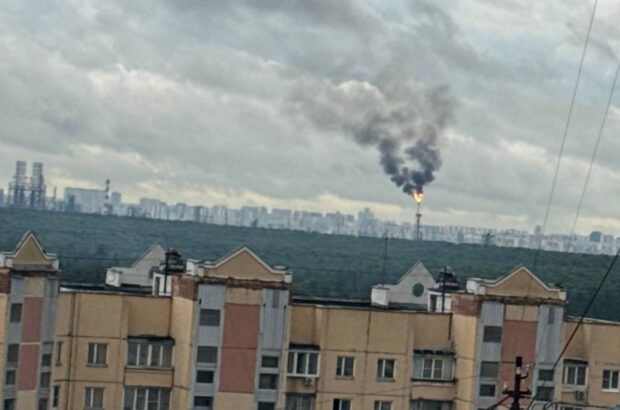В Москве — попадание беспилотника в НПЗ