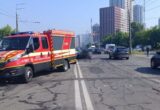 В Киеве водитель BMW спровоцировал смертельное ДТП на Выговского: есть погибшие