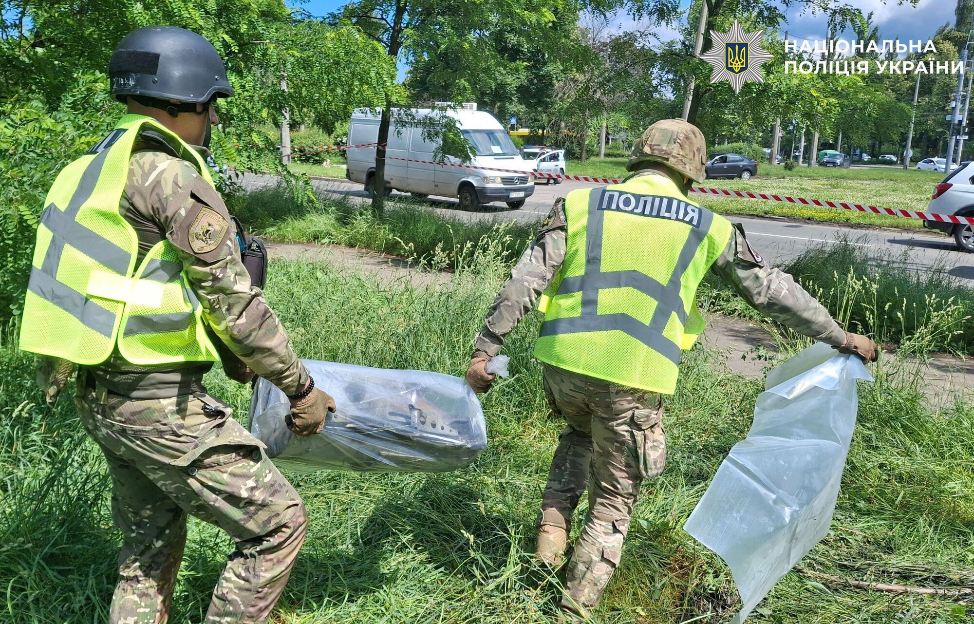 У Києві після обстрілу вилучили уламки дрона ''Герань-2'' — Нацполіція