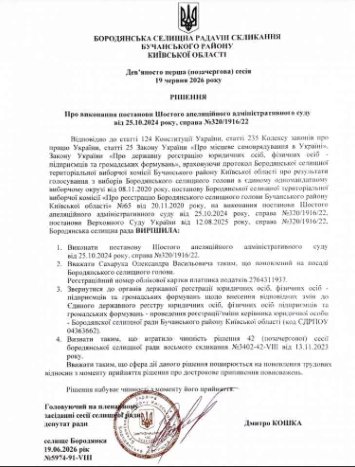 Бородянка сопротивляется хаосу двоевластия и управленческому разрыву, – Багнет