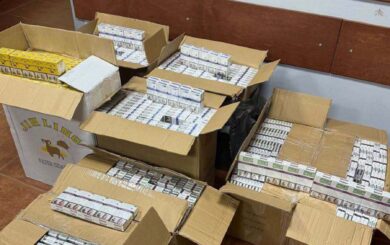 Пограничники в Закарпатье остановили ночную попытку табачной контрабанды