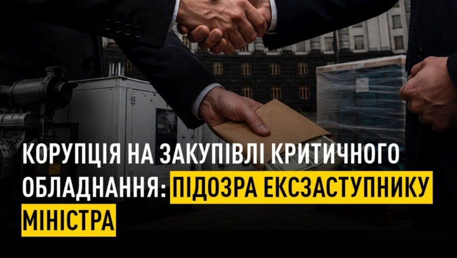 Обещал должность за »правильный» контракт: экс-замминистра подозревают в коррупции на закупках для энергетики