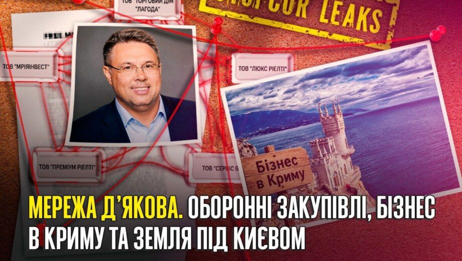 Бизнес в Крыму, оборонка и базы МВД: при чем здесь бизнес-сеть Дьякова