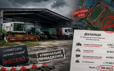 Як комбайн вартістю 24 000 доларів потрапив у декларацію Оксани Ястреб за 145 доларів