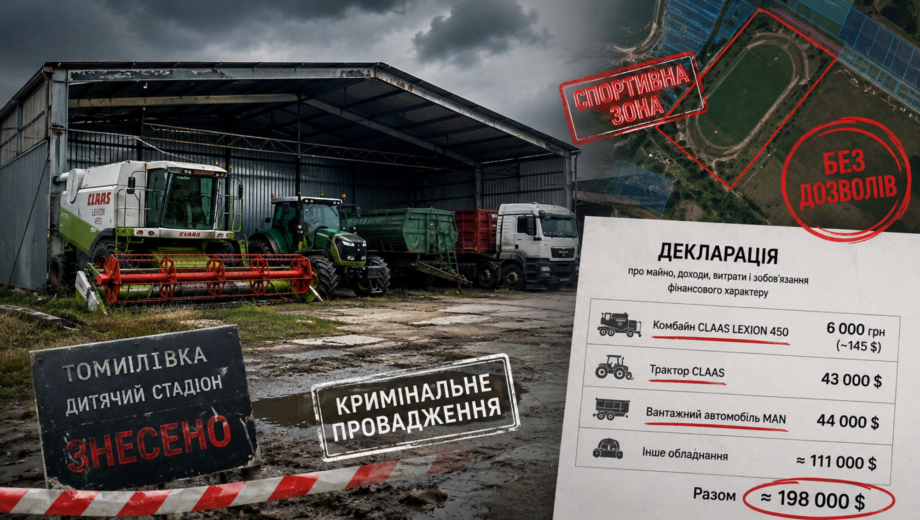 Как комбайн стоимостью 24 000 долларов попал в декларацию Оксаны Ястреб за 145 долларов