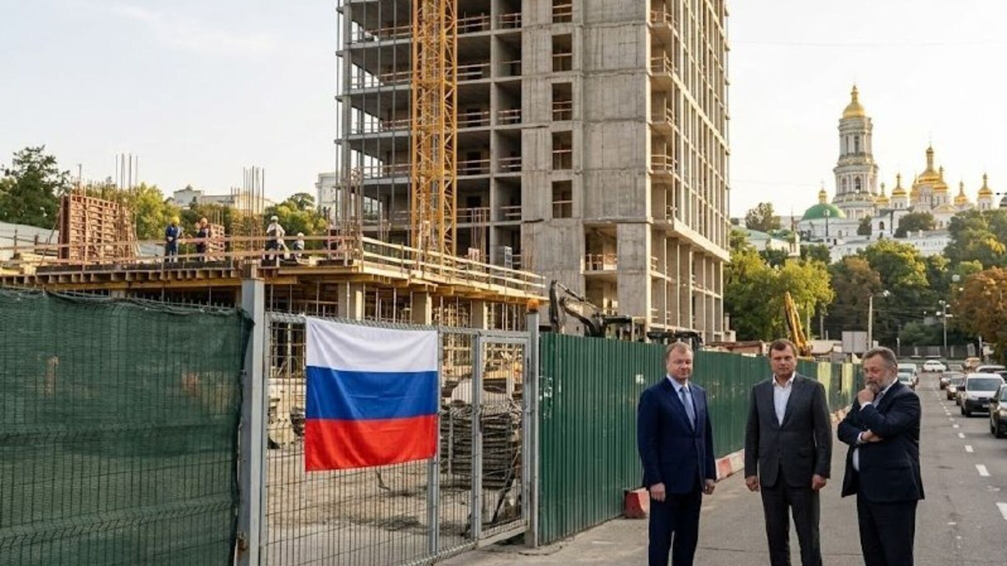 80 метрів біля Лаври, суди й офшори: із забудовою на Печерську пов’язують Цюпка та Льовочкіна – медіа