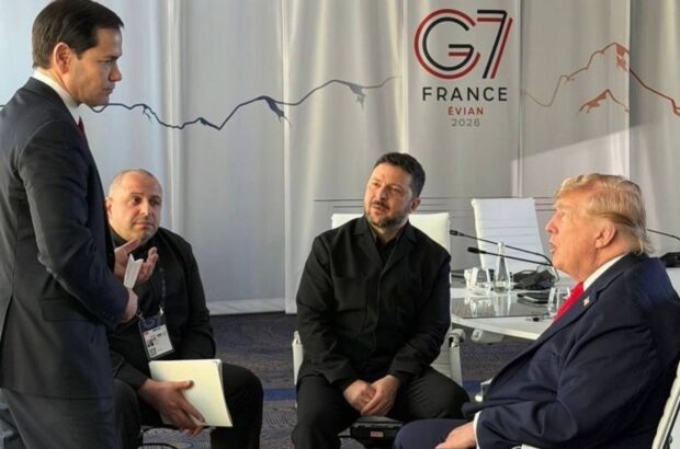 Зеленський і Трамп перетнулися на саміті G7 у Франції