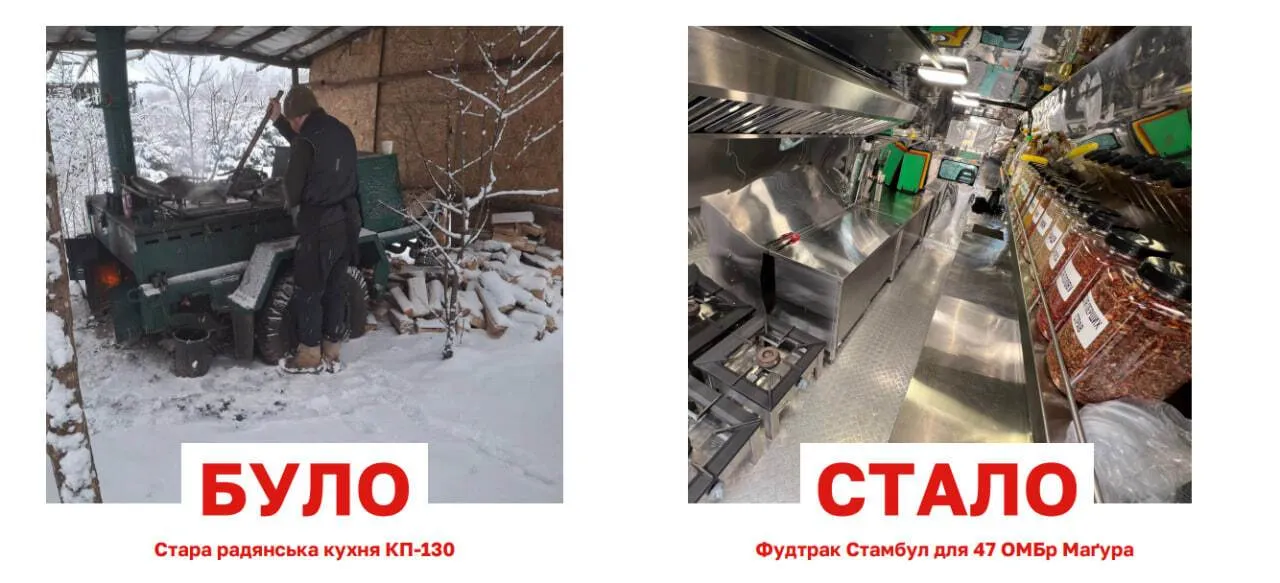 Обновление кухни для ВСУ