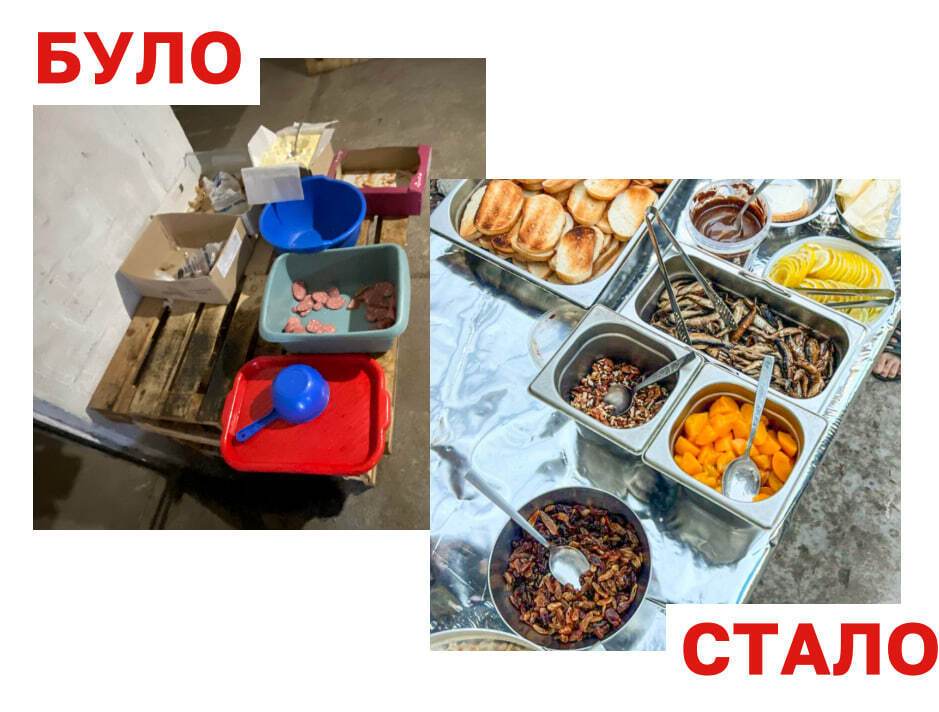 Обновление рецептуры в продуктах для ВСУ
