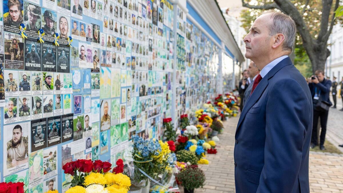 Прем’єр Ірландії Міхал Мартін прибув до Києва: обговорить вступ України до ЄС та підтримку від Дубліна