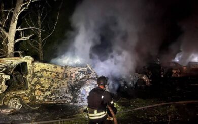Росія атакувала Київ: у двох районах спалахнули пожежі, пошкоджено школу-інтернат