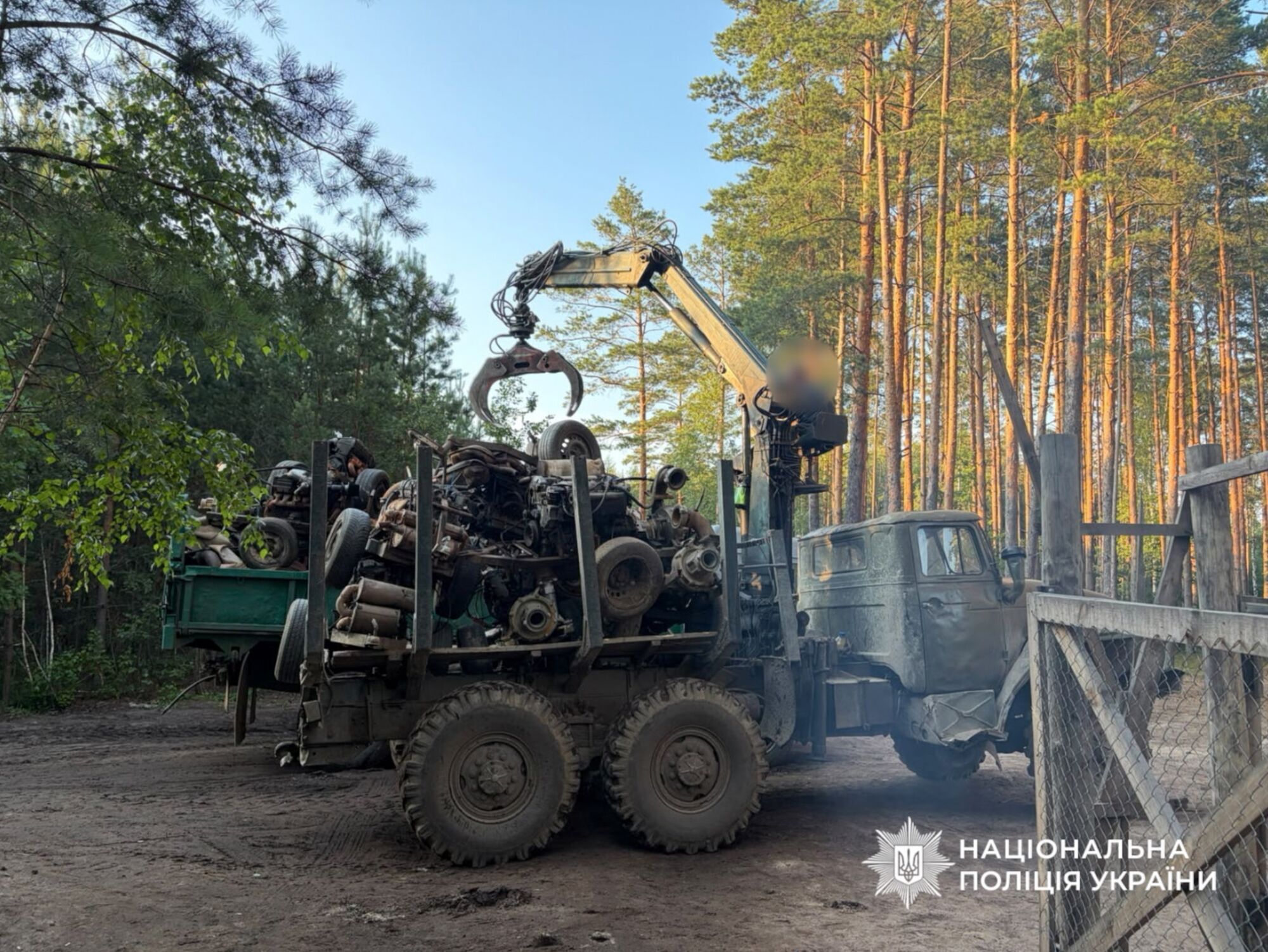 В Ровенской области Нацполиция обнаружила новые места незаконной добычи янтаря