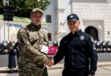 Выговский поздравил украинцев с Днем Государственности и отметил полицейский полк »Сафари»