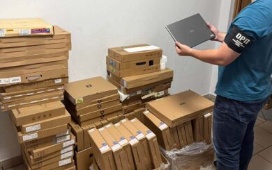 У ”Краківці” вилучили 64 незадекларовані ноутбуки на майже 800 тисяч гривень