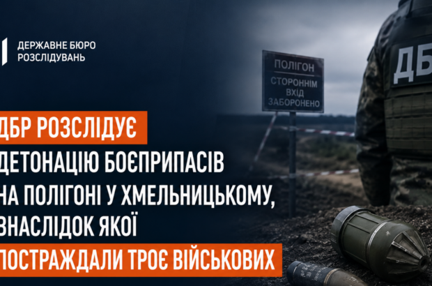 Детонація боєприпасів на Хмельниччині: четверо військовослужбовців опинилися в лікарні