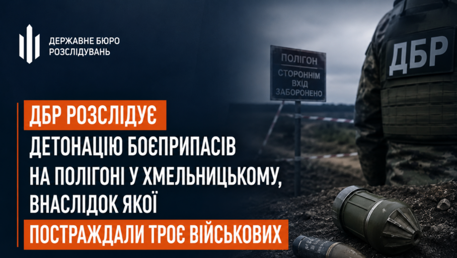 Детонація боєприпасів на Хмельниччині: четверо військовослужбовців опинилися в лікарні
