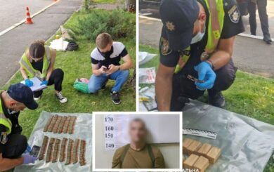 Збував зброю та боєприпаси на території столиці: поліція Києва затримала 43-річного чоловіка