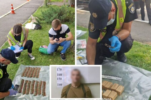 В Киеве задержан военнослужащий, продававший автоматы, гранаты и гранатомет