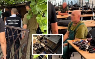 У гаражі на Закарпатті викрили підпільний ”цех” із виготовлення фальшивих документів і посвідчень водія
