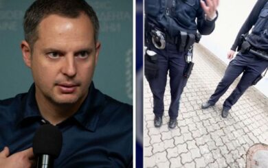 Два виклики поліції за дві години: як ексзаступник голови Офісу президента Шурма зустрів журналістів у Німеччині