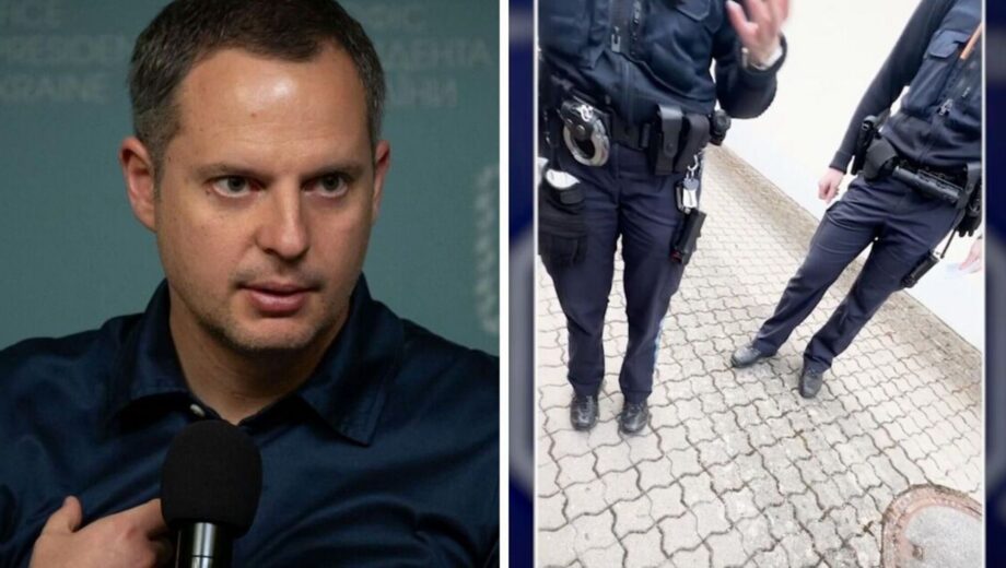 Два виклики поліції за дві години: як ексзаступник голови Офісу президента Шурма зустрів журналістів у Німеччині