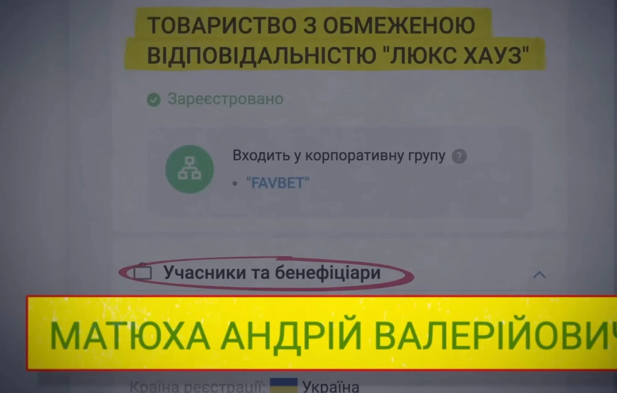 Маєток під обшуком, вілла в Хорватії та ''Матрьошка'': активи власника Favbet в деталях