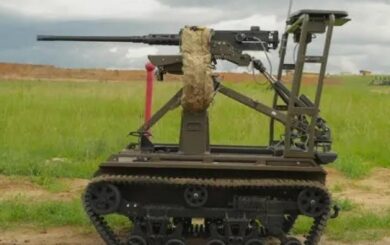 Міноборони допустило до використання новий бойовий наземний дрон ”Tanchik Droid 12.7”