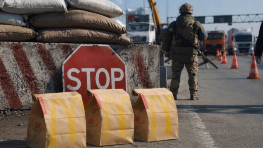 Пакеты из McDonald’s едва не стали смертельной ловушкой для военных на блокпоста