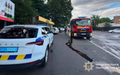В Ужгороді триває спецоперація із затримання озброєного чоловіка: після пострілів загорівся ліс
