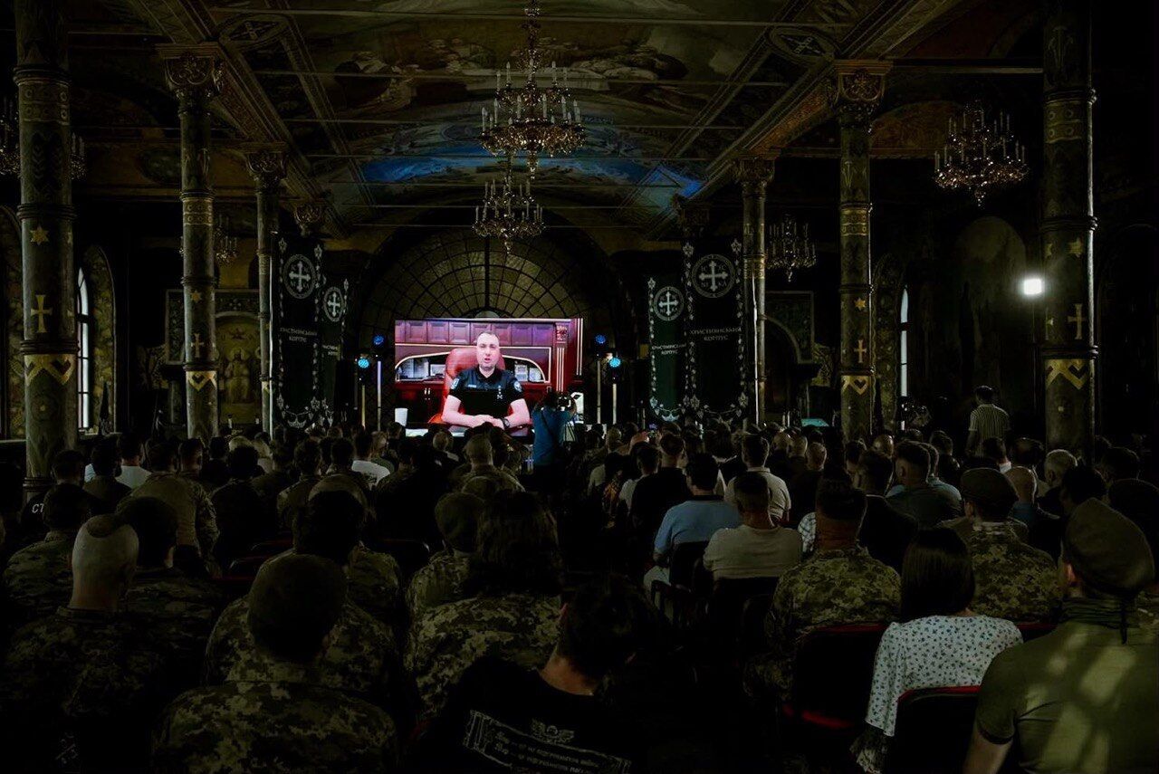 Віра, братерство і служіння Україні: у Трапезному храмі Лаври презентували Християнський корпус