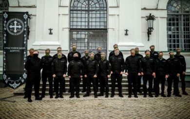 Вера, братство и служение Украине: в Трапезном храме Лавры представили Христианский корпус