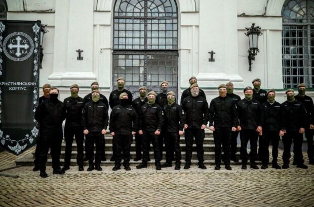 Вера, братство и служение Украине: в Трапезном храме Лавры представили Христианский корпус