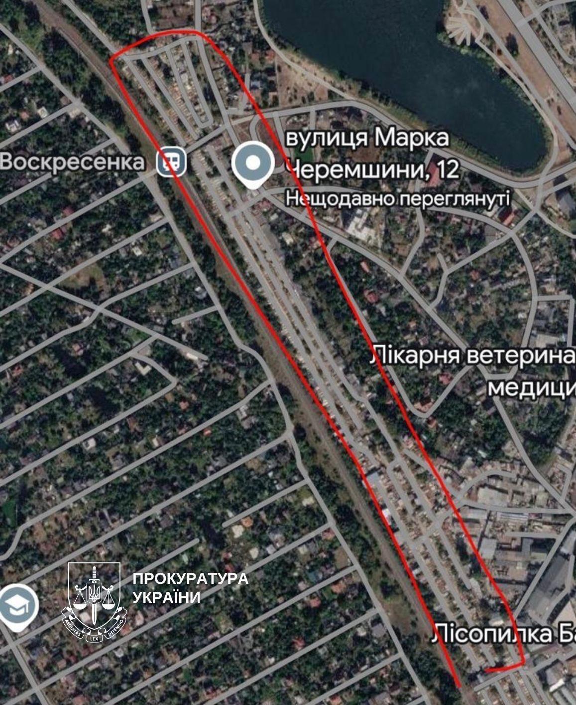 У Києві через будівлю, якої не існує, намагалися заволодіти землею вартістю понад 102 млн грн