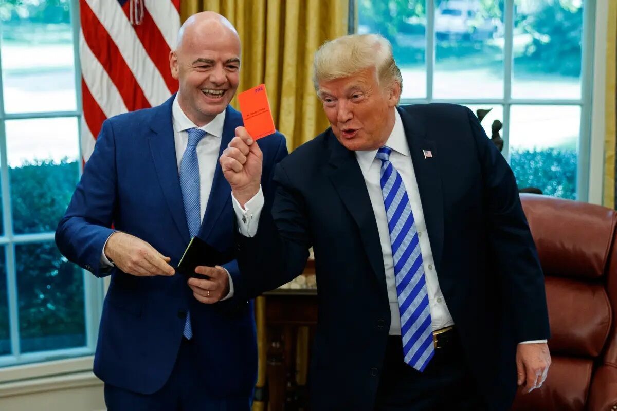 Трамп хочет сделать президента FIFA генсеком ООН: Инфантино может сменить Гутерриша