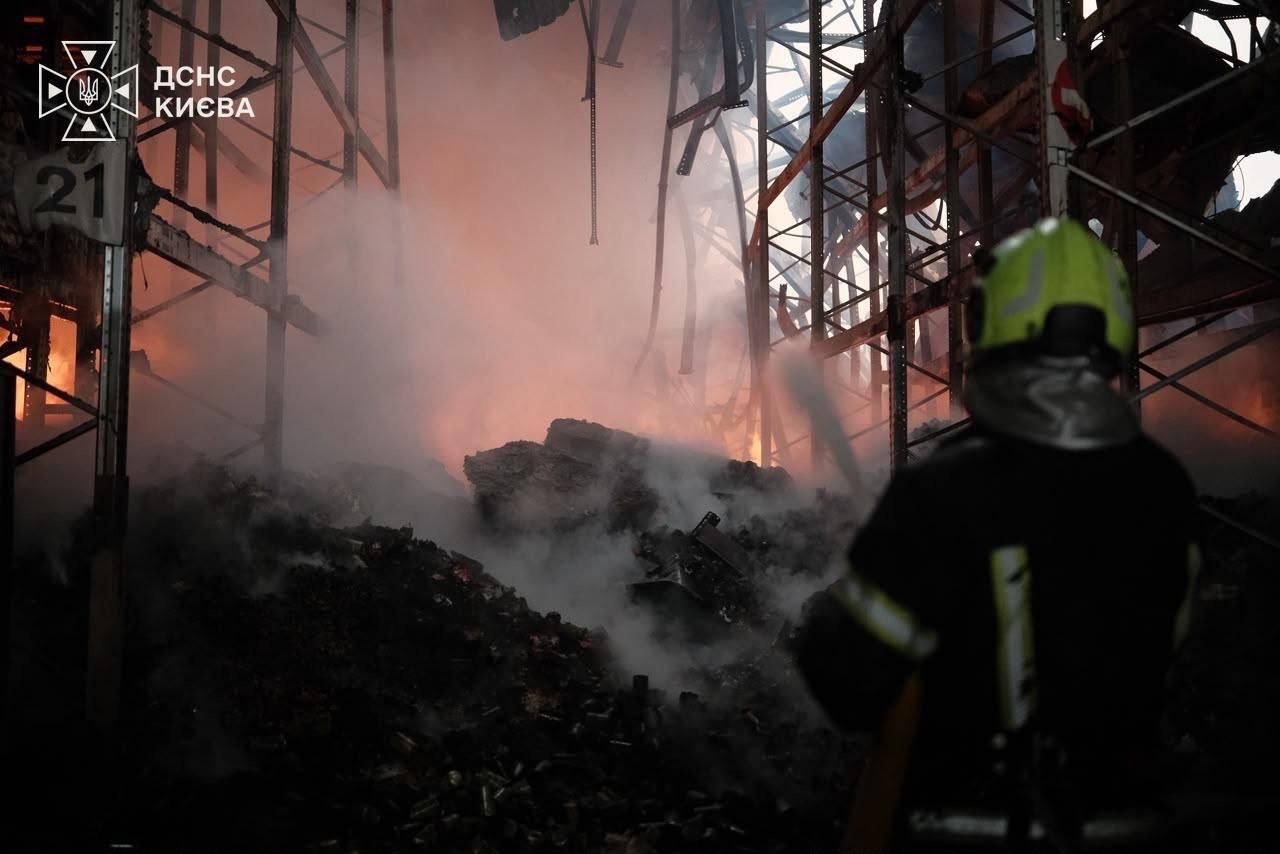 Ночная атака рф на Киев: один человек погиб, количество пострадавших выросло до 26
