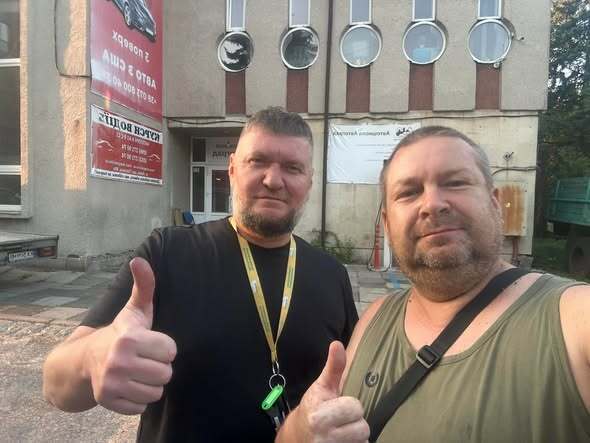 Володимр Рибалкін і Віктор Палас