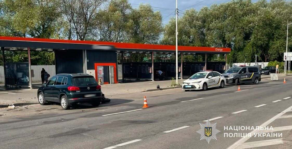 Смертельное ДТП во Львове: 18-летний мотоциклист погиб после столкновения с Volkswagen