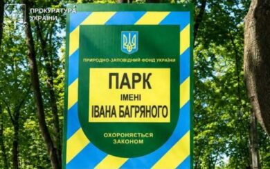 Прокуратура через суд требует установить границы парка имени Ивана Багряного в Киеве